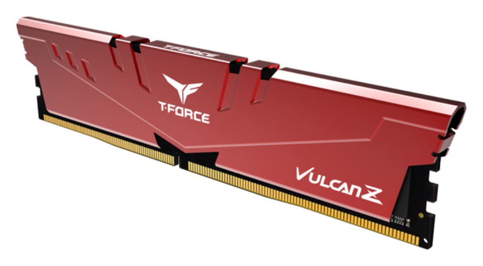 DDR4 TEAMGROUP T-FORCE VULCAN Z 8GB 3200 RED CL16-18-18-38 1.35V - detalle