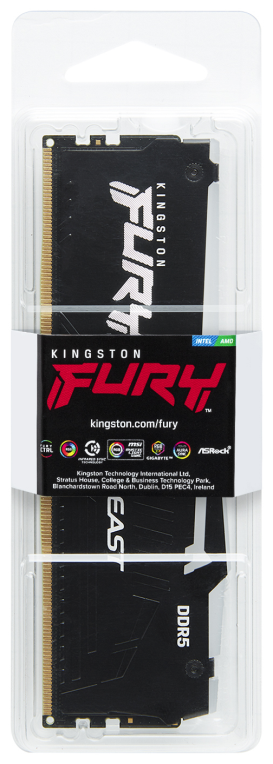 DDR5 KINGSTON 32GB 6000 FURY BEAST RGB - detalle