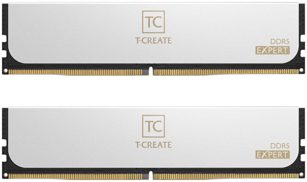 DDR5 TEAMGROUP T-CREATE EXPERT 16GB X2 6000 BLANCAS CL28-36-36-76 - detalle