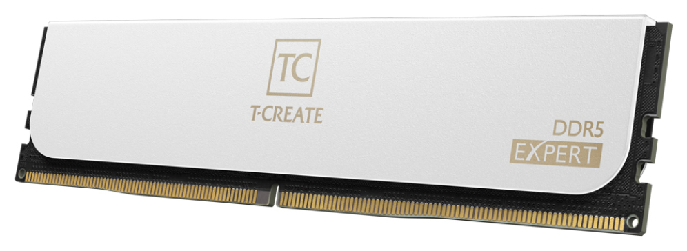 DDR5 TEAMGROUP T-CREATE EXPERT 16GBx2 6000 BLANCO CL38-46-46-76 1.25V