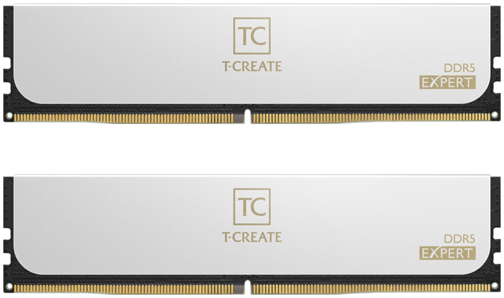 DDR5 TEAMGROUP T-CREATE EXPERT 24GBx2 7200 BLANCO CL34-42-42-84 1.4V