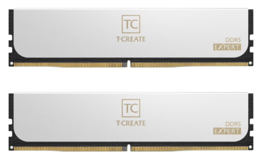DDR5 TEAMGROUP T-CREATE EXPERT RGB 16GB X2 6000 BLANCO