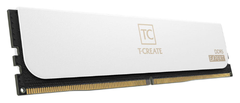 DDR5 TEAMGROUP T-CREATE EXPERT RGB 16GB X2 6000 BLANCO - detalle