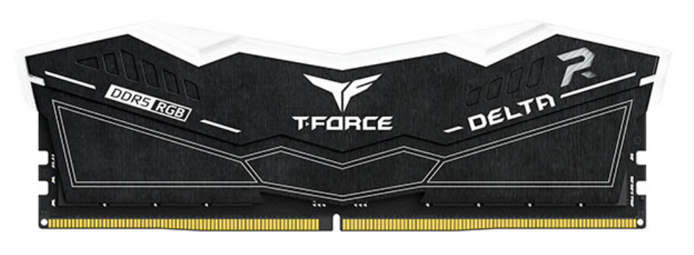 DDR5 TEAMGROUP T-FORCE DELTA RGB 16GB X2 6000 BLANCO - detalle