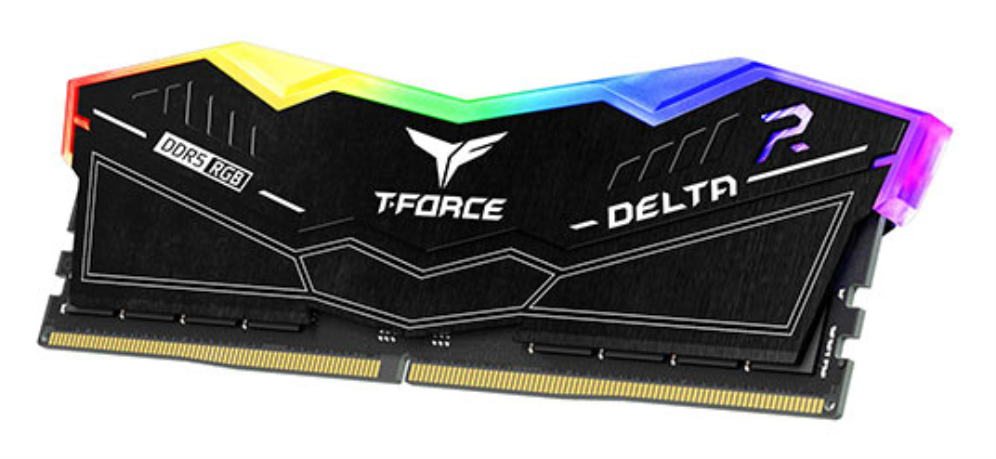 DDR5 TEAMGROUP T-FORCE DELTA RGB 16GB X2 6000 BLANCO - detalle
