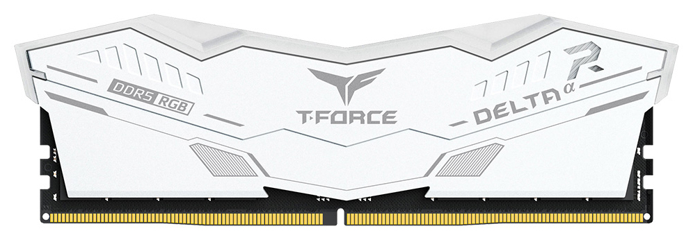DDR5 TEAMGROUP T-FORCE DELTA RGB 16GB X2 6000 NEGRO CL30-39-39-76 1.4V - detalle