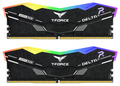 DDR5 TEAMGROUP T-FORCE DELTA RGB 16GB X2 6000 NEGRO CL30-39-39-76 1.4V