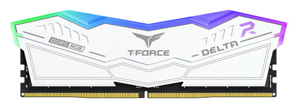 DDR5 TEAMGROUP T-FORCE DELTA RGB 32GB X2 6000 BLANCO