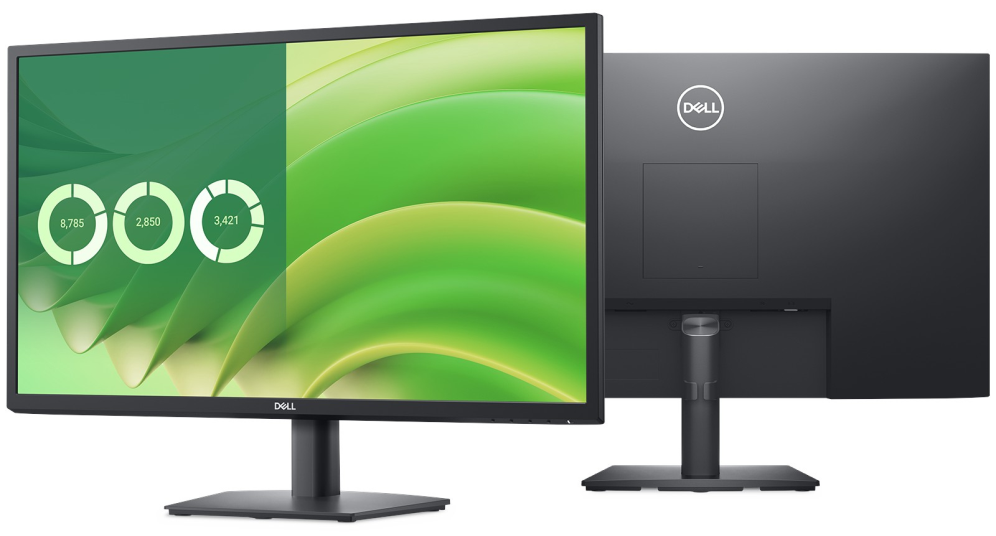 DELL MONITOR E-SERIE E2725H 27",NO REGULABLE,VGA,DP,3 AÑOS,NEGRO - detalle