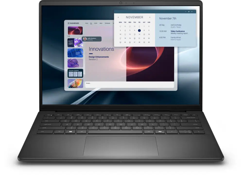 DELL Pro 14 Essential PV14255 AMD RyzenT 5 220 Portátil 35.6 cm (14") Full HD+ 16 GB DDR5-SDRAM 512 GB SSD Wi-Fi 6 (802.11ax) Windows 11 Pro Español Negro - detalle