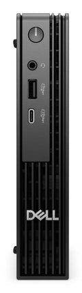 DELL Pro QCM1250 Intel® CoreT i5 i5-14500T 8 GB DDR5-SDRAM 512 GB SSD Windows 11 Pro Micro PC Mini PC Negro