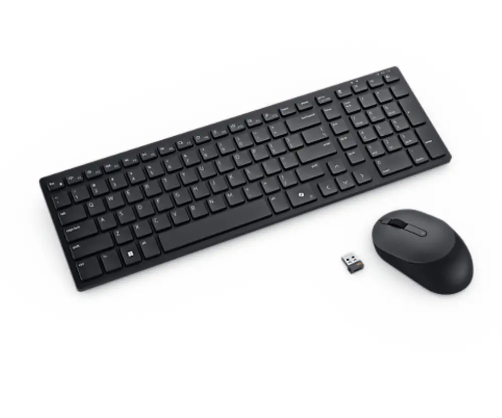 DELL Teclado y ratón silenciosos y compactos Pro - KM555 - español (QWERTY) - detalle