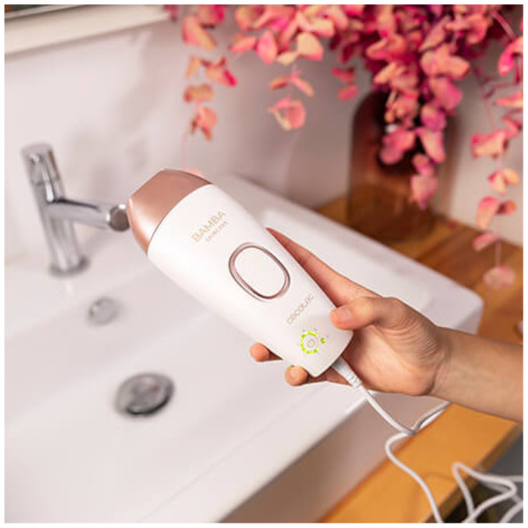 DEPILADORA CECOTEC IPL BAMBA SKINCARE IPL QUARTZ V - detalle