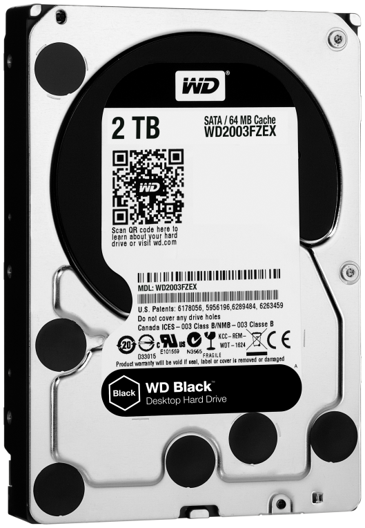 DISCO WD BLACK 2TB SATA3 64MB