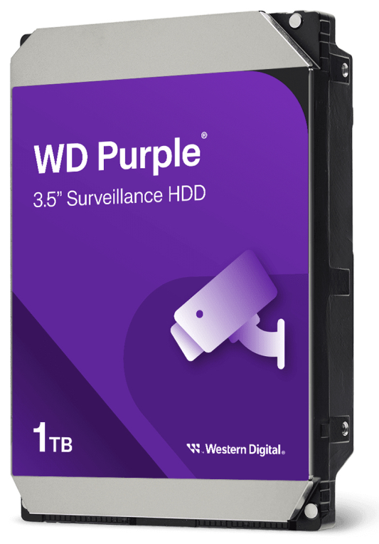 Western Digital Purple disco duro interno 1 TB 5400 RPM 64 MB 3.5" Serial ATA III