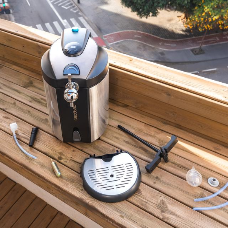 DISPENSADOR CERVEZA CECOTEC 100009 STEEL 5000 - detalle
