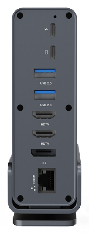 DOCK GEMBIRD A-CF-COMBO15-01 USB-C 15EN1 GRIS - detalle