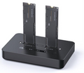 Gembird DD2-U3M2 base de conexión para disco duro USB 3.2 Gen 2x2 Type-C Negro