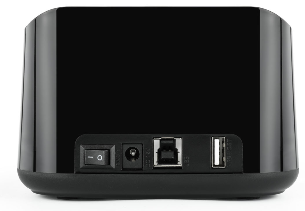 DOCK TOOQ TQDS-802B 2xSATA 2,5"/3,5" USB 3.0, CLONE OTB NEGRO - detalle
