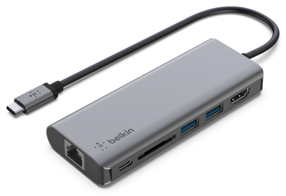 DOCKING STATION BELKIN CONNECT USB-C 6 in 1 - detalle