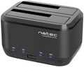 DOCKING STATION NATEC KANGAROO DUAL USB 3.0 SATA NEGRA