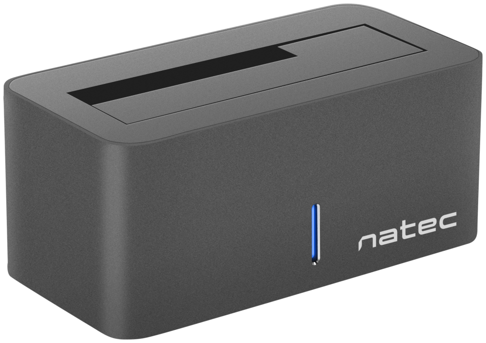 DOCKING STATION NATEC KANGAROO USB 3.0 SATA NEGRA - detalle