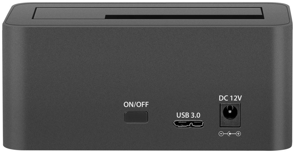 DOCKING STATION NATEC KANGAROO USB 3.0 SATA NEGRA - detalle