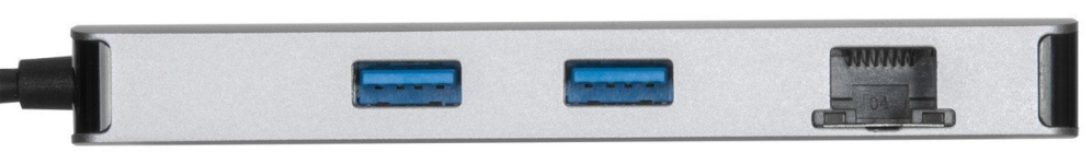 DOCKING STATION TARGUS TIPO C A HDMI 2.0 X2 USB-A X2 PLATA - detalle