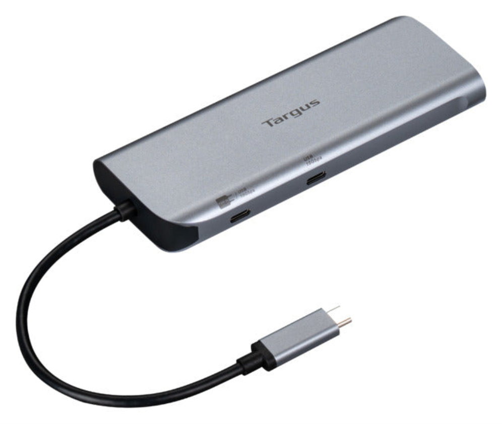 Targus DOCK427GL base para portátil y replicador de puertos Alámbrico USB 3.2 Gen 2 (3.1 Gen 2) Type-C Gris