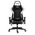 DRIFT DR175 Silla para videojuegos universal Asiento acolchado Negro. Blanco