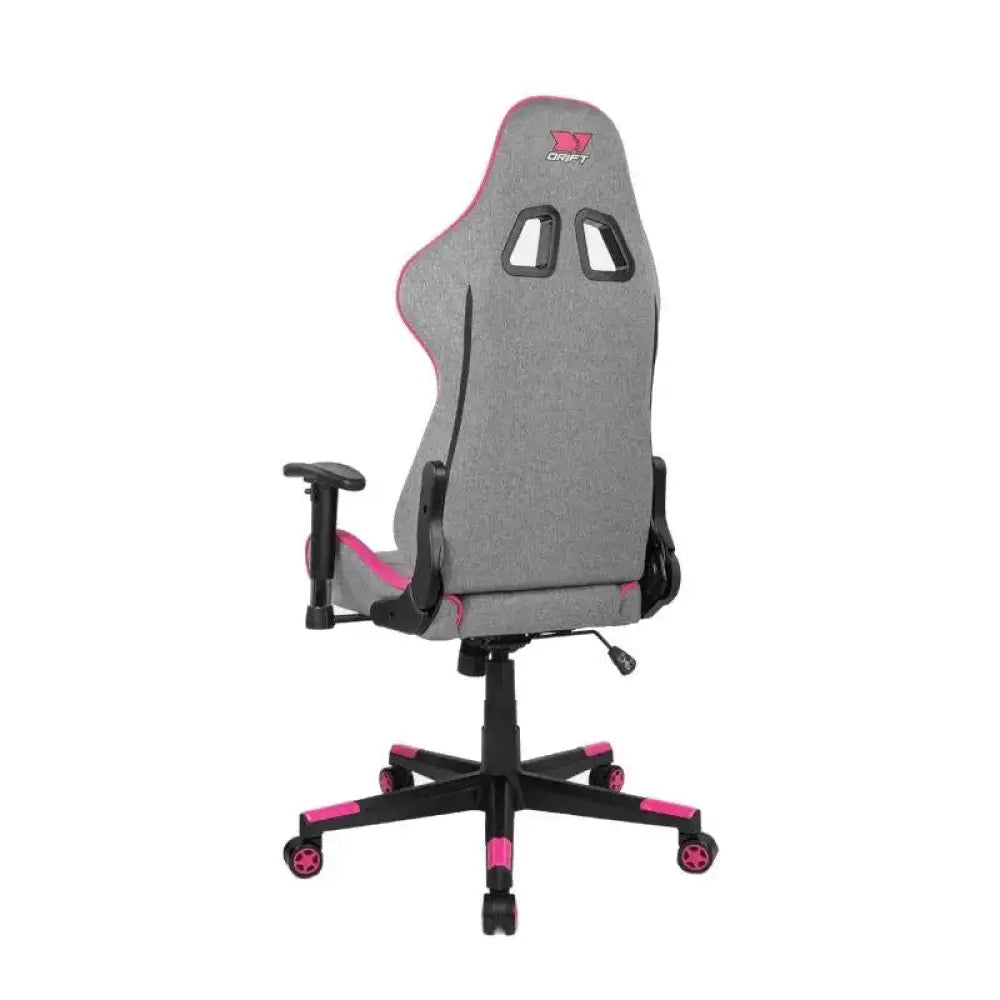DRIFT Silla Gaming DR90 PRO Gris/Rosa - detalle