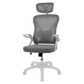 Silla gaming DRIFT DRAIR35 en color blanca y gris, con diseño ergonómico y soporte lumbar para jugar cómodamente.