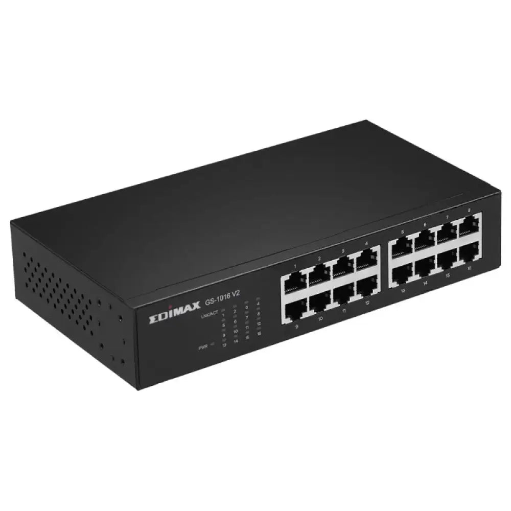 Edimax GS-1016 V2 16-Port GbE Switch Desk/Rack - detalle