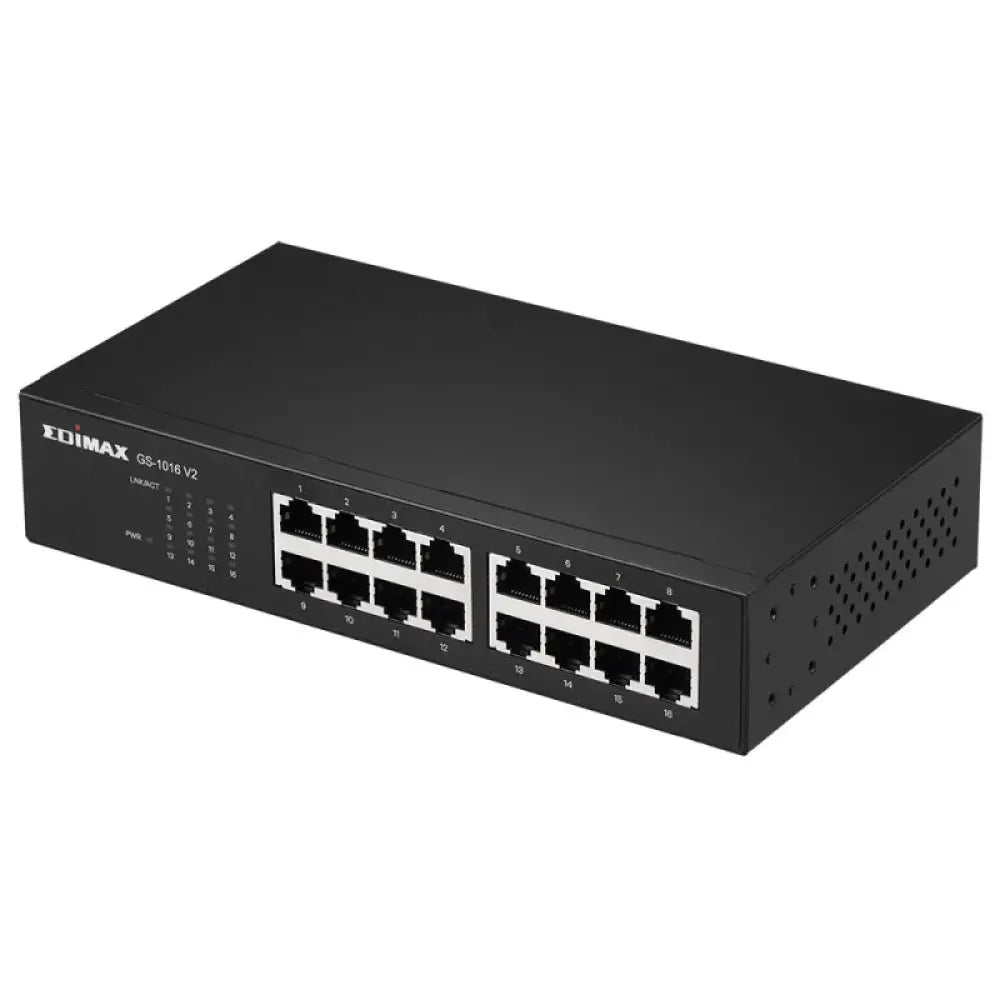 Edimax GS-1016 V2 16-Port GbE Switch Desk/Rack - detalle