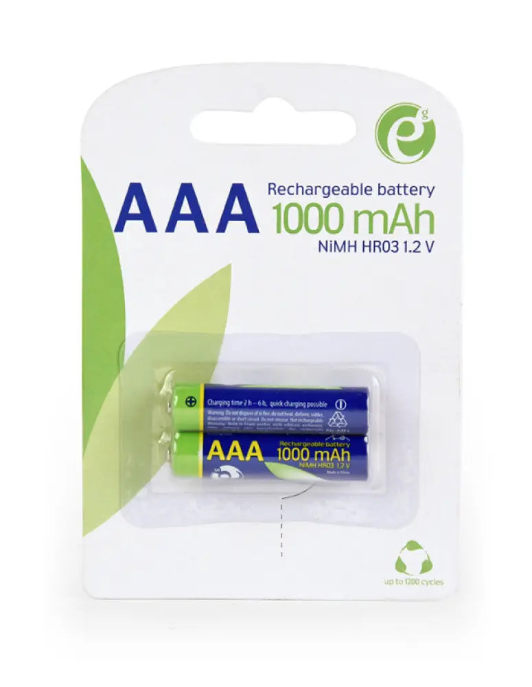 EnerGenie EG-BA-AAA10-01 pila doméstica Batería recargable AAA Níquel-metal hidruro (NiMH)