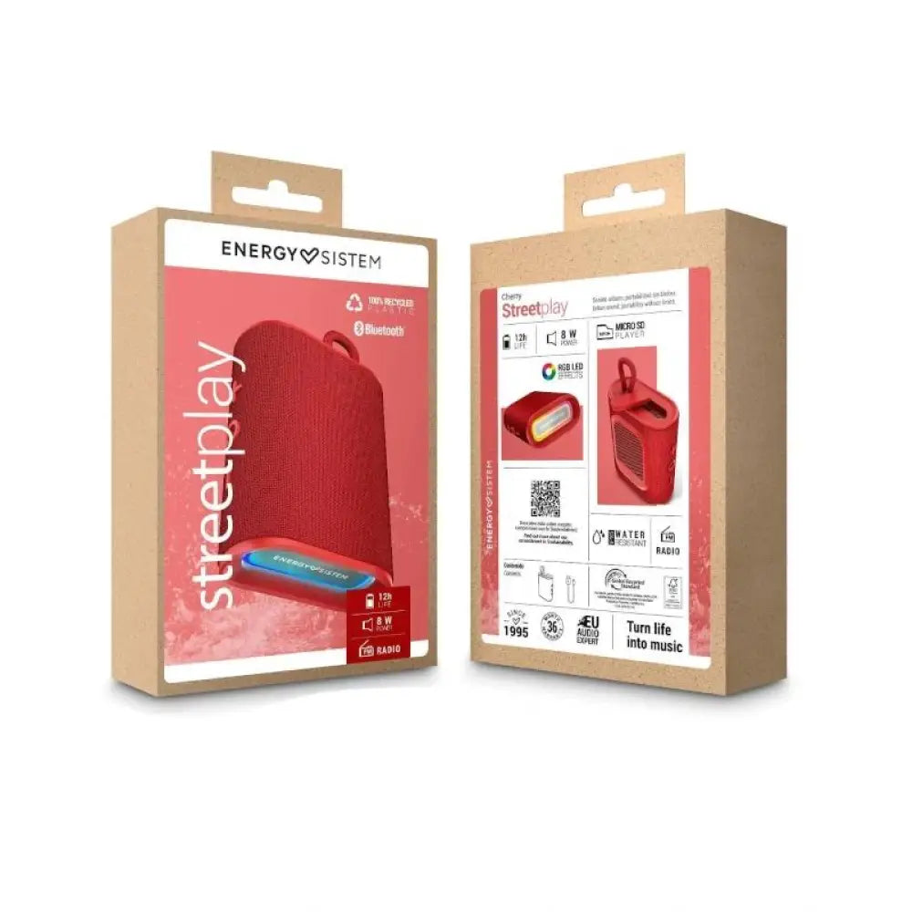Energy Sistem Altavoz StreetPlay Cherry BT - detalle