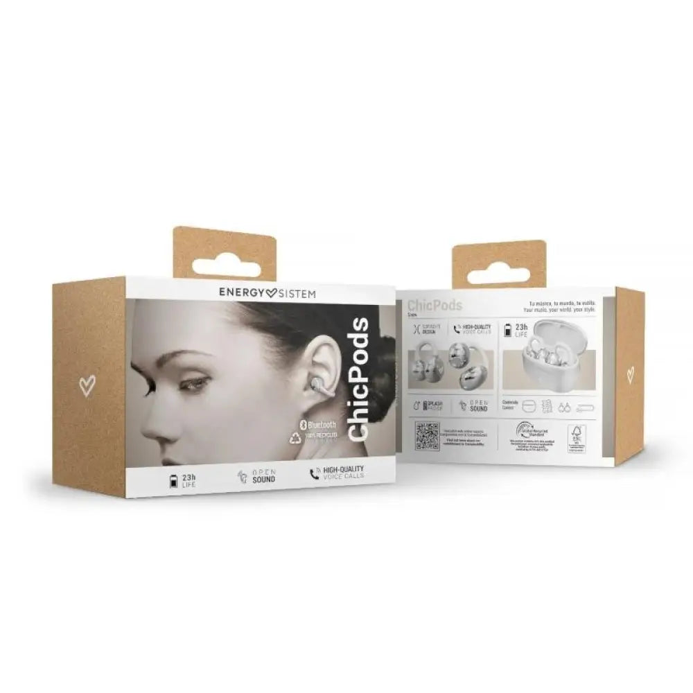 Energy Sistem Auriculares Chicpods TWS Open Sound - detalle