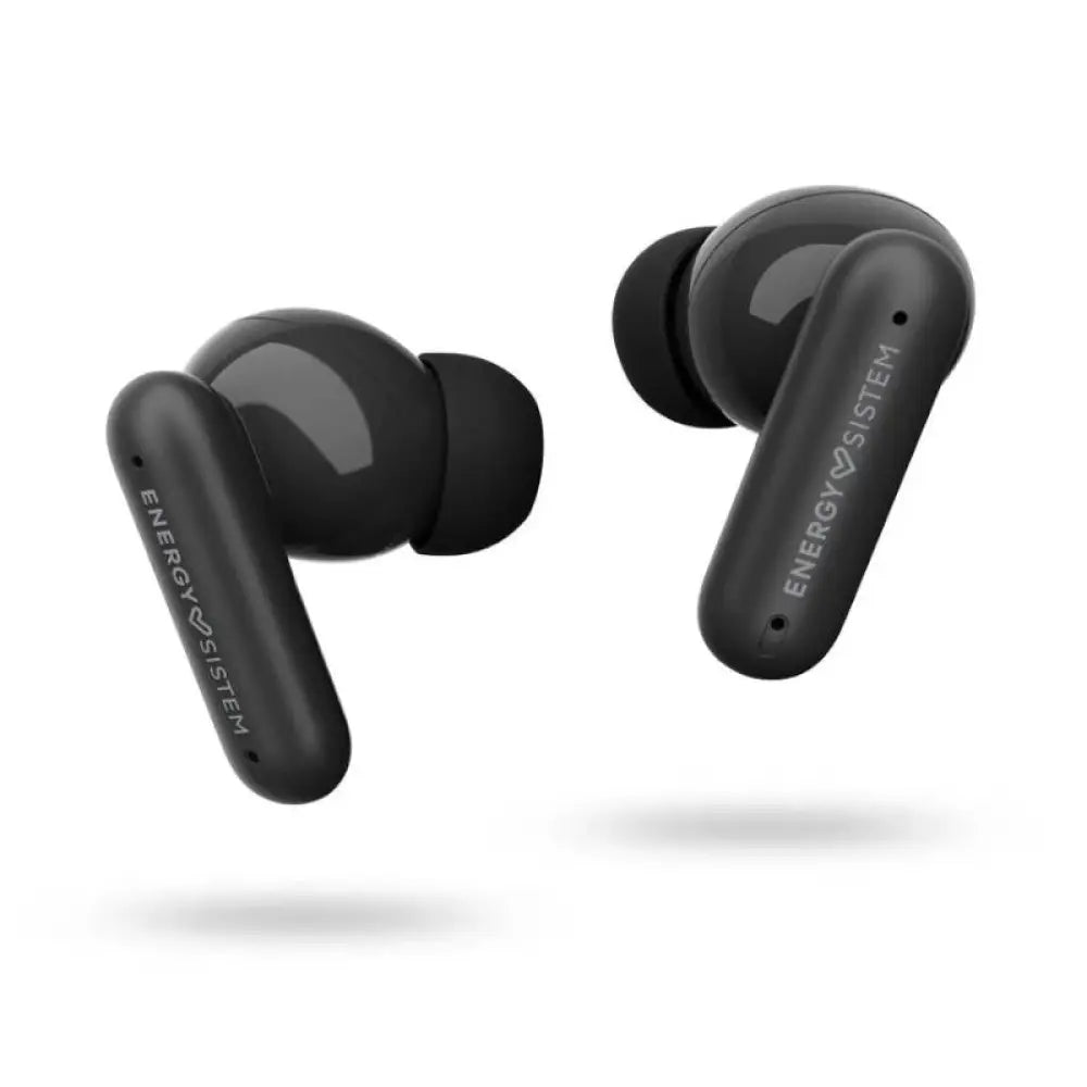 Auriculares Energy Sistem Chill ANC negros con micrófono, diseño moderno y cómodo para uso diario y llamadas.