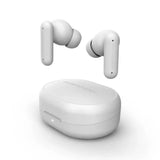 Auriculares Energy Sistem Chill ANC blancos con micrófono, diseño cómodo y cancelación de ruido activa para escuchar y hablar con claridad.