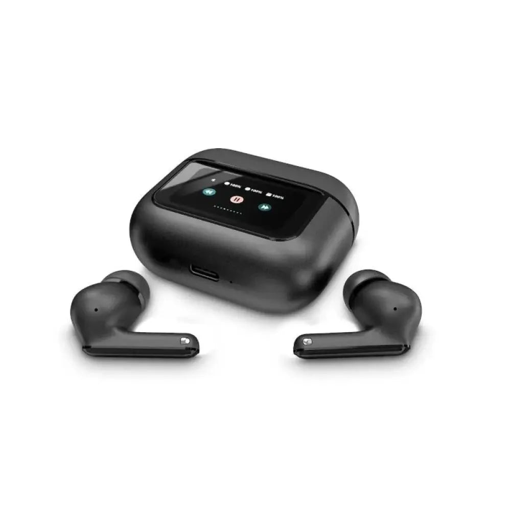Energy Sistem Auriculares Display ANC Graphite TW - detalle