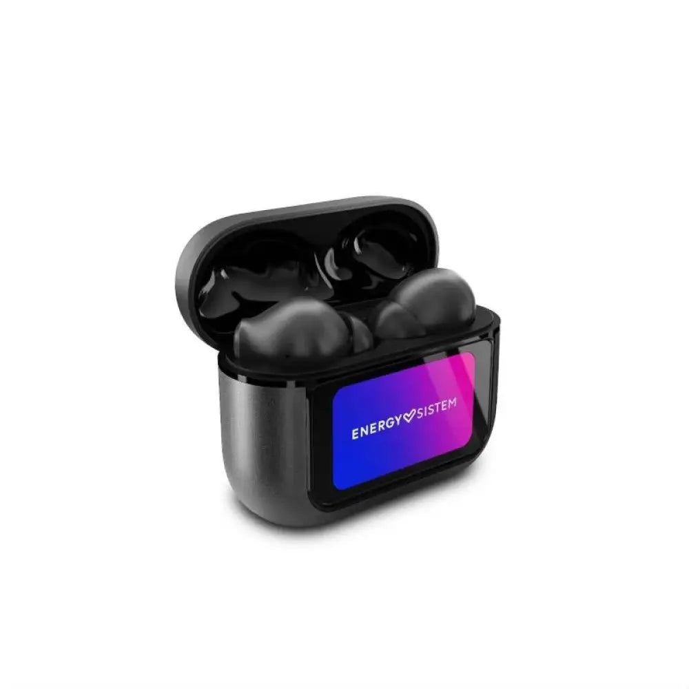 Energy Sistem Auriculares Display ANC Graphite TW - detalle