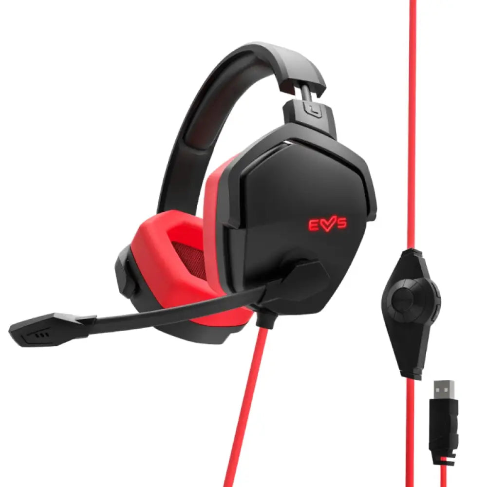 Energy Sistem Auriculares Gaming ESG 4 Sur 7.1 Red - detalle