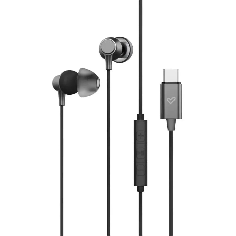 Energy Sistem Auriculares Metallized Type C Black - detalle