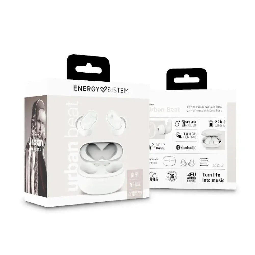 Energy Sistem Auriculares wireless Urban Beat Snow - detalle
