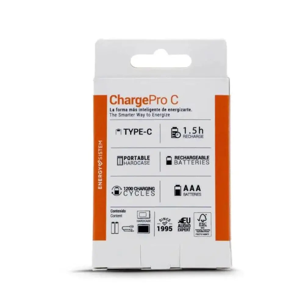 Energy Sistem Charge Pro C AAA * 2 - detalle