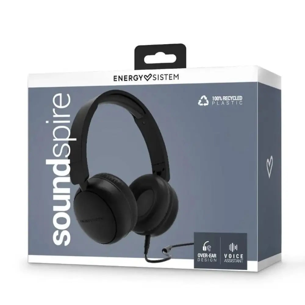 Energy Sistem Soundspire Auric. cable y micrófono - detalle