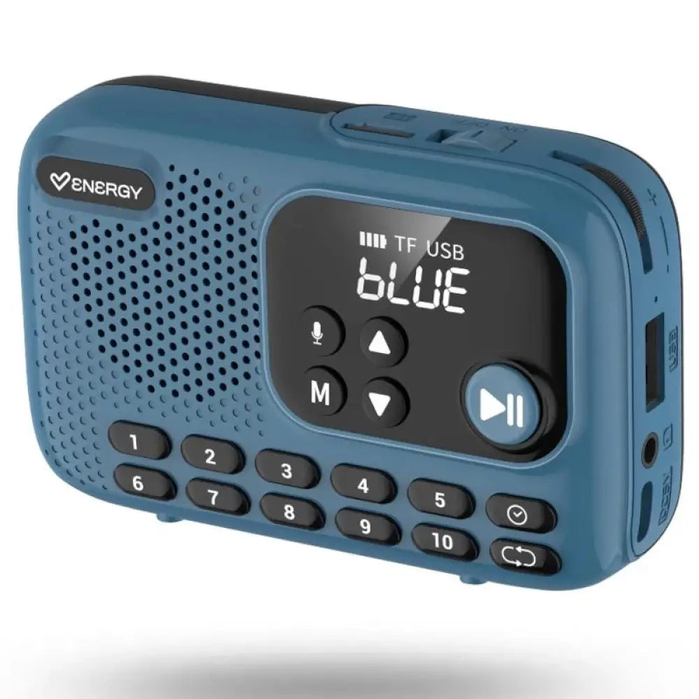 Energy Sistem TunerGo Radio AM/FM Batería recarga.