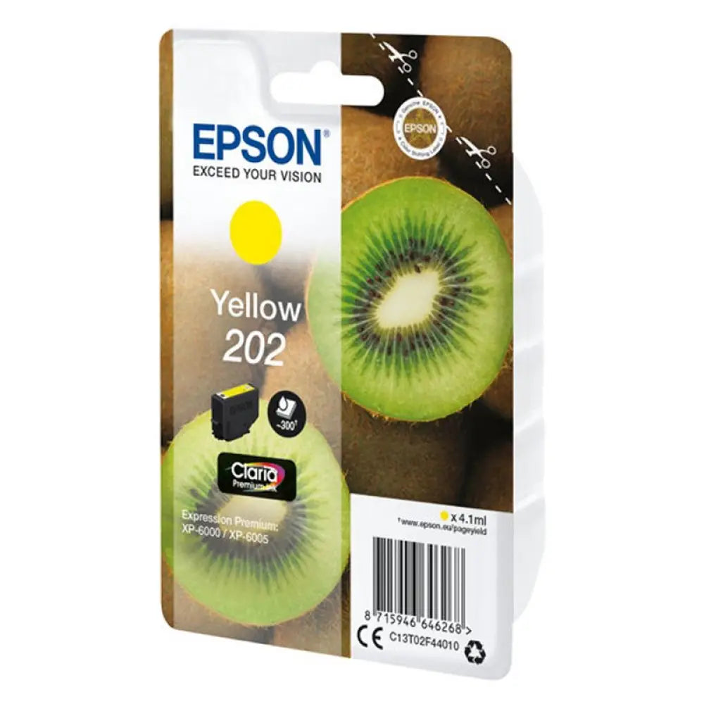 Epson Cartucho 202 Amarillo - detalle