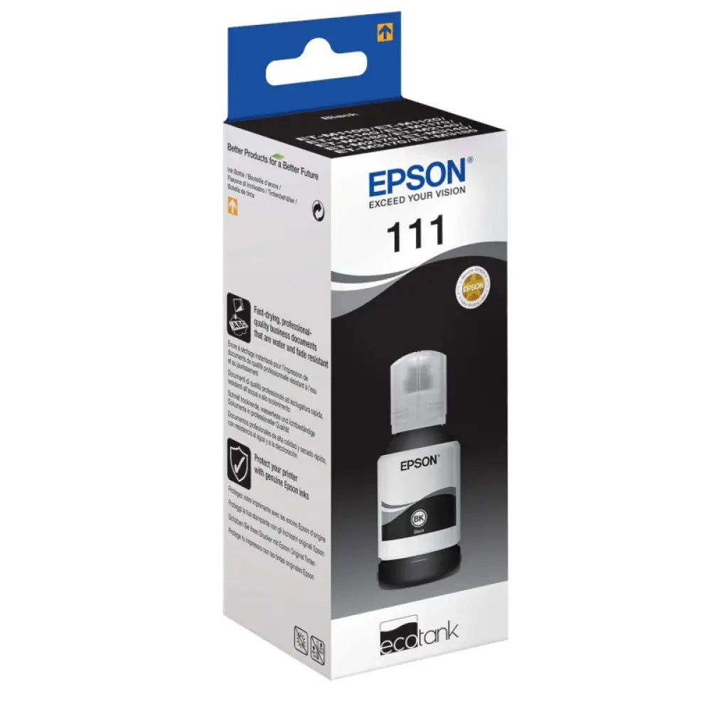 Epson Cartucho Kit Relleno 111 Negro - detalle