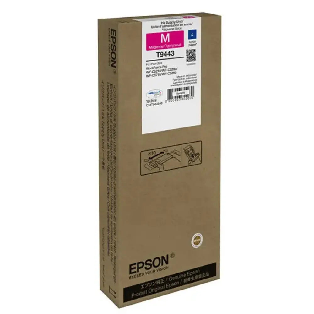 Epson Cartucho T9443 Magenta - detalle